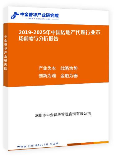 2019-2025年中國房地產(chǎn)代理行業(yè)市場前瞻與分析報(bào)告